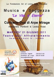 concerto duo di arpe Mirage