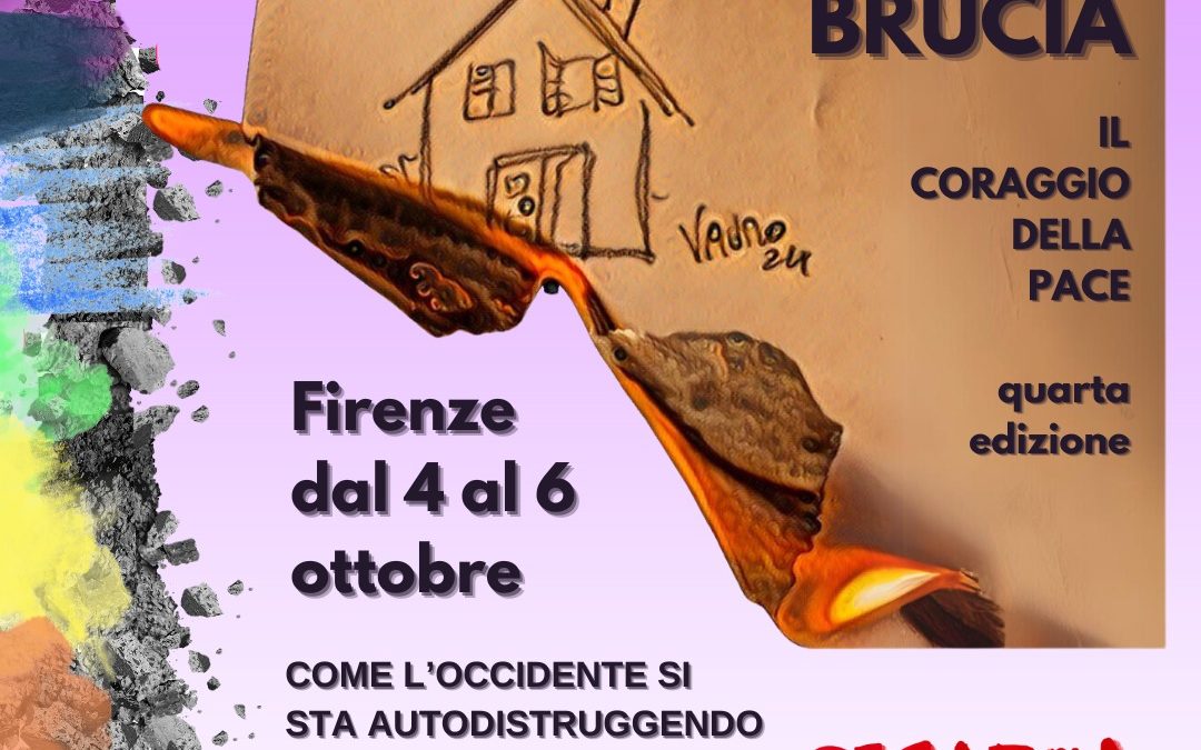 LA CASA BRUCIA • IL CORAGGIO DELLA PACE IV edizione